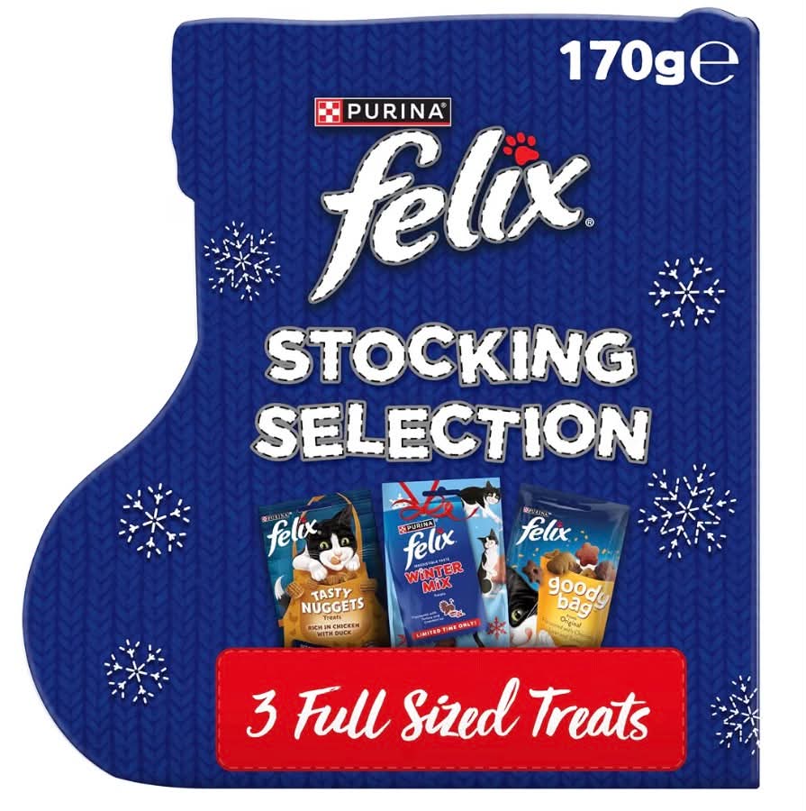 FELIX Cat Treats Christmas Stocking 170g