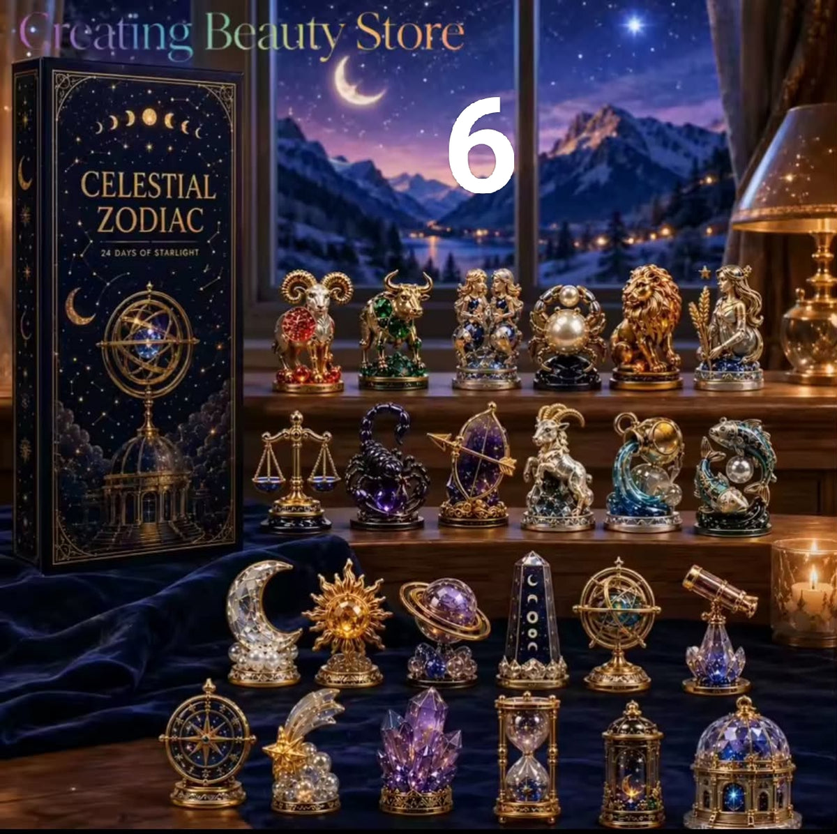 Magical Crystal Advent Collection 

Make the countdown to Christmas extra magical with these stunning 24-day crystal-style advent calendars.