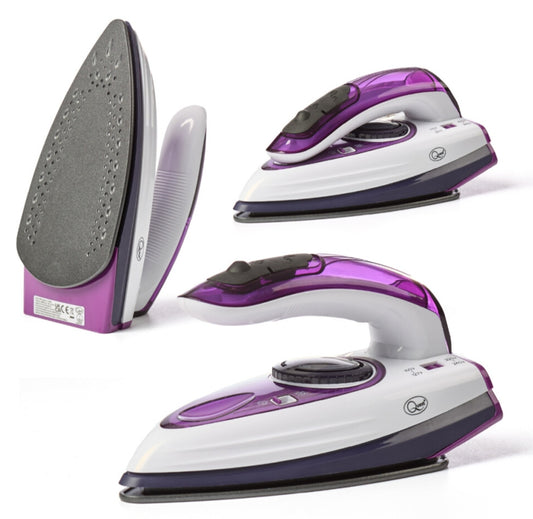 Quest 34030 1000W Portable Travel Steam Iron with 50ml Water Tank