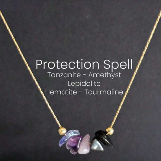 Protection spell necklace