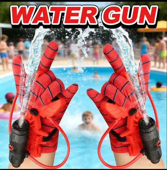 Spider Style Glove Launcher Water Gun, Children Outdoor Water Play Toy, Safe Material, Summer Beach Pool Party Gift for Boys And Girls