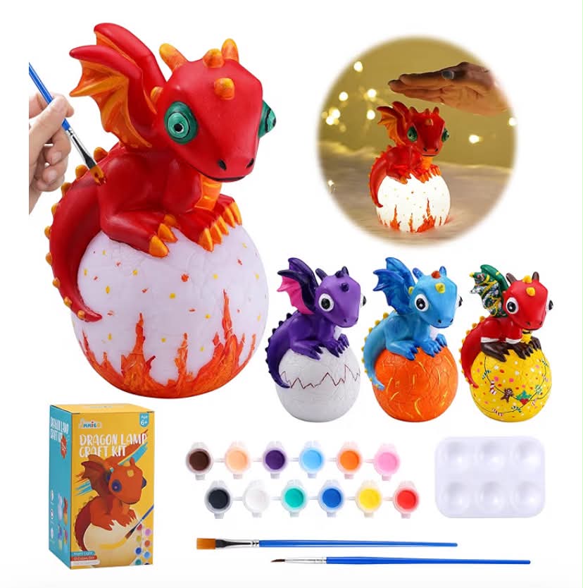 Paint Your Own  Lamp Craft Kit, Painting Kits for Kids