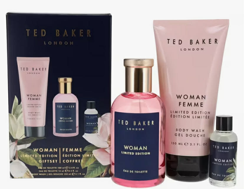 Ted Baker Woman Limited Edition Eau De Toilette 100Ml Gift Set