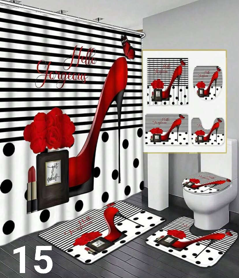 Bathroom set of 4