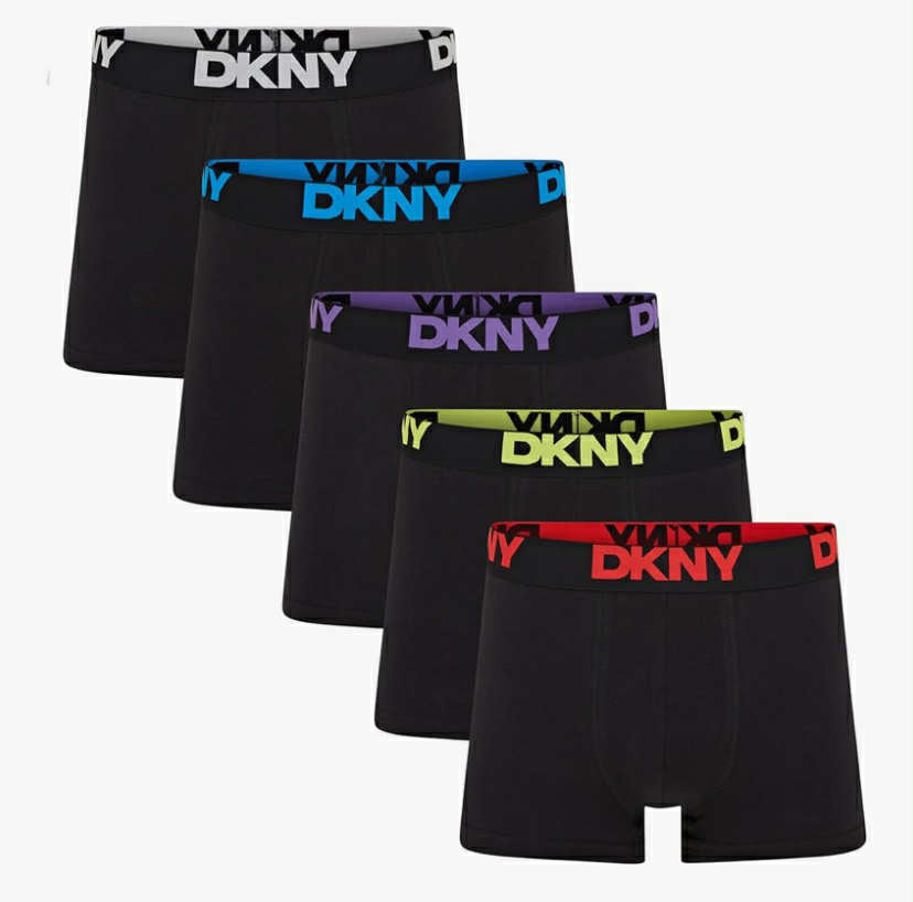 DKNY Men's Scottsdale Boxer Shorts (pack of 5)