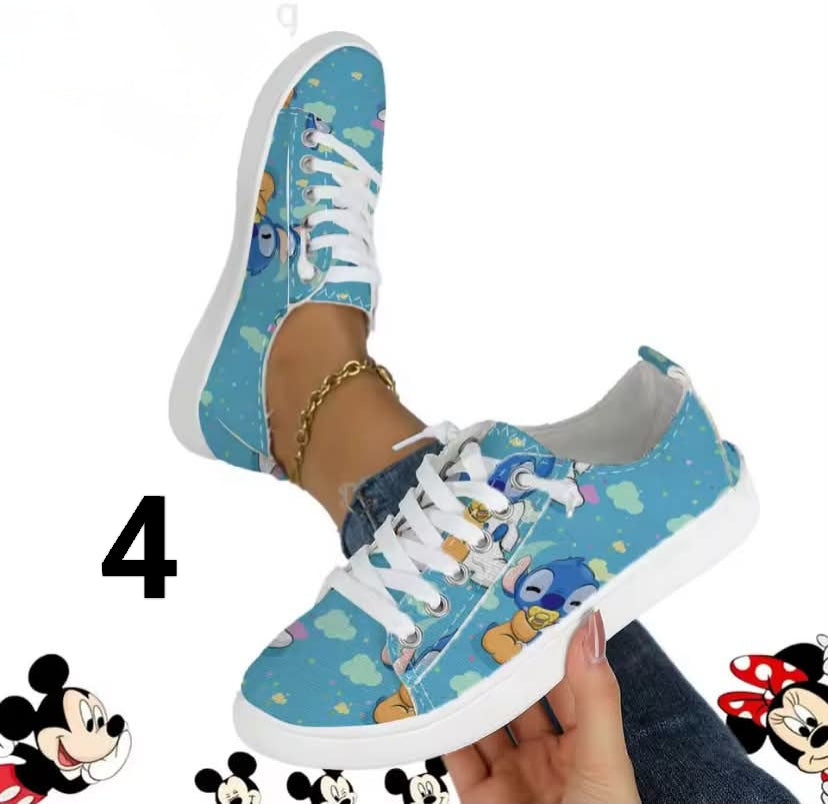 Disney Print Casual Flats