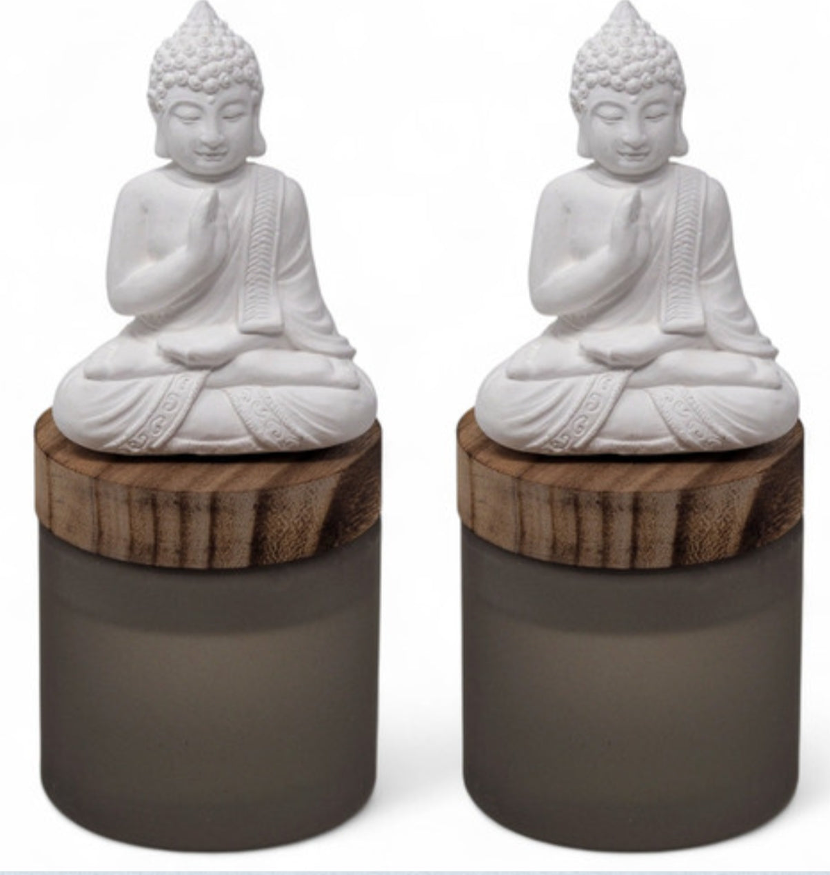 Buddha Figurine Perfume Diffusers - Set of 2