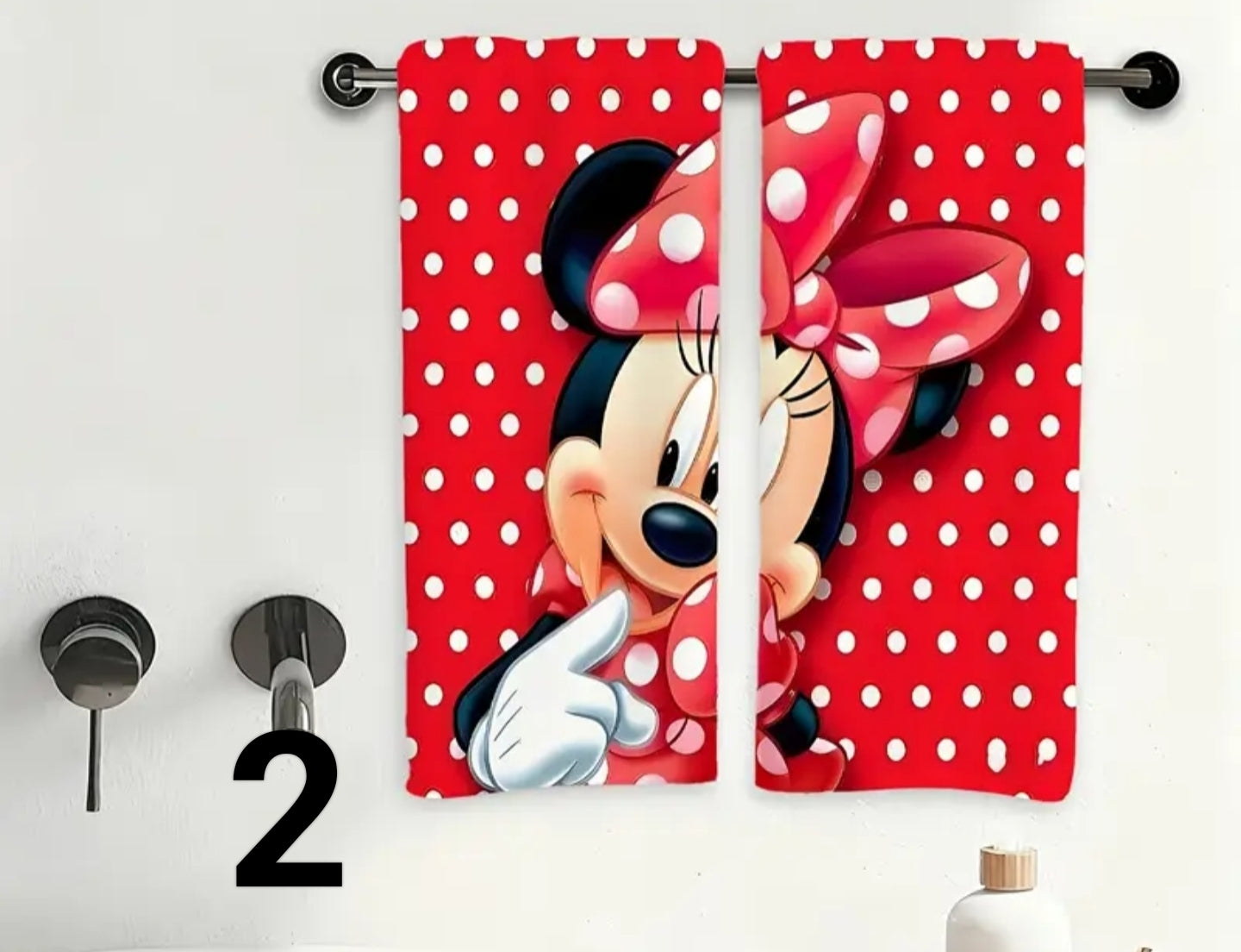 Mouse & Micky hand towels