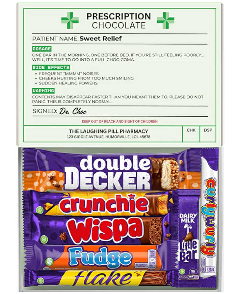Chocoluxe Co Prescription Chocolate Gift Box