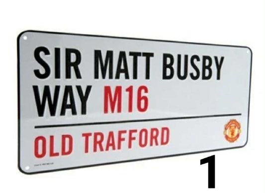 Official Football Club Stadium Street Wall Door Sign Licensed Merchandise New