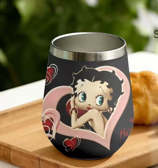 B-Betty Girl B-Boops Vacuum Flasks