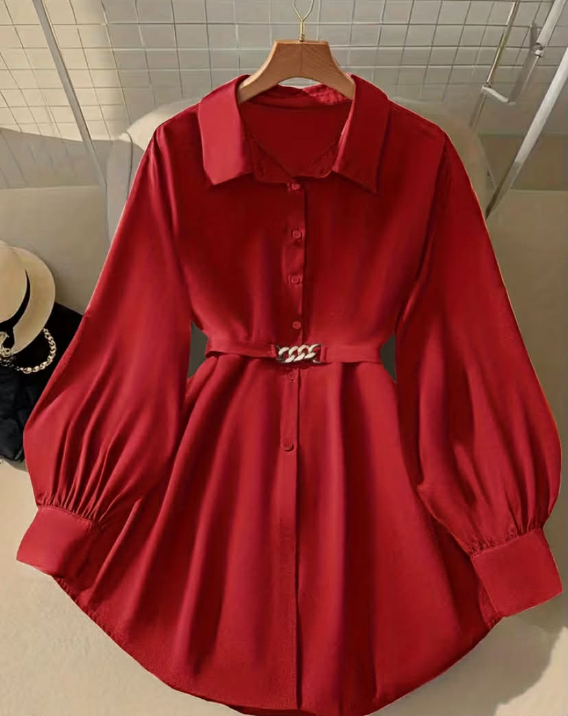 Plus-Size Women'S Solid Color Long Sleeve Top, Casual And Elegant, Suitable for Spring, Summer, Autumn, And Winter Wear