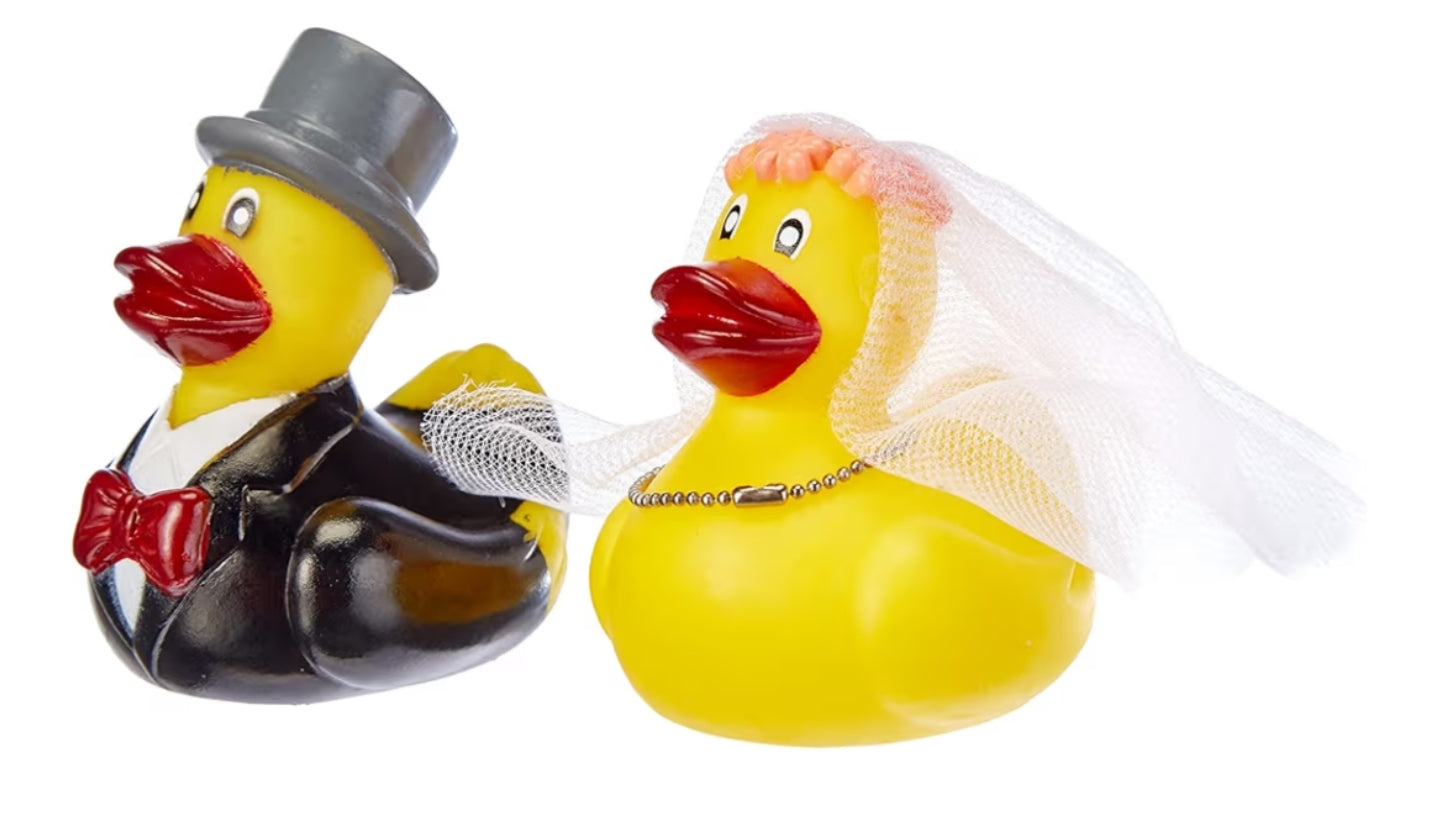 Mr and Mrs Duck Gift Box Set,Multi-colored,10 x 6 x 7 centimeters