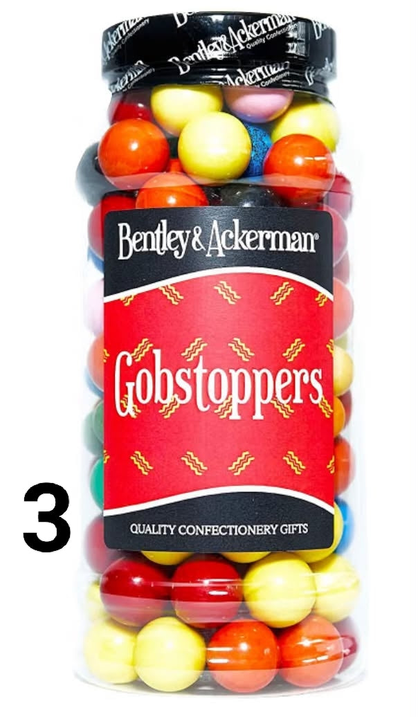 (450g) Original Retro Boiled Sweets Gift Jar By Bentley & Ackerman's Sweet Shop.