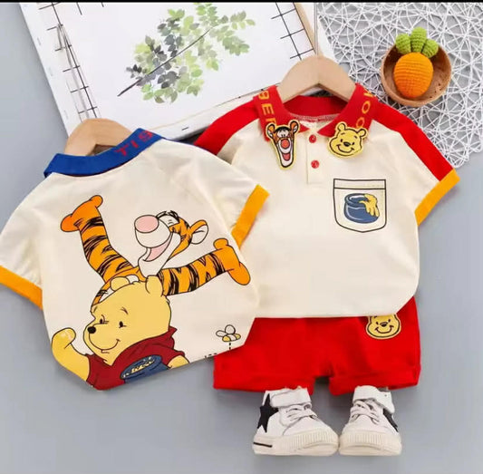 Trendy Short Sleeve Tracksuits Boys