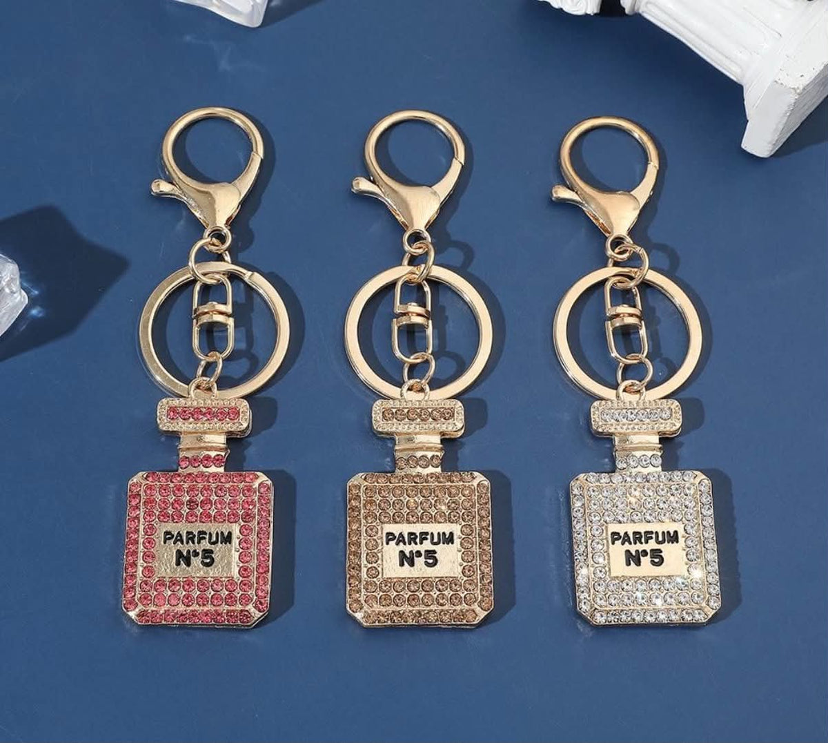 Perfume keychain