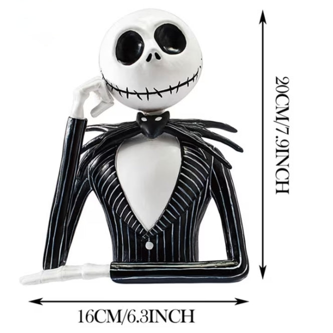 1 pc The NBC Jack Money Bank Figure Statue Disney Money Bank Bank Figure