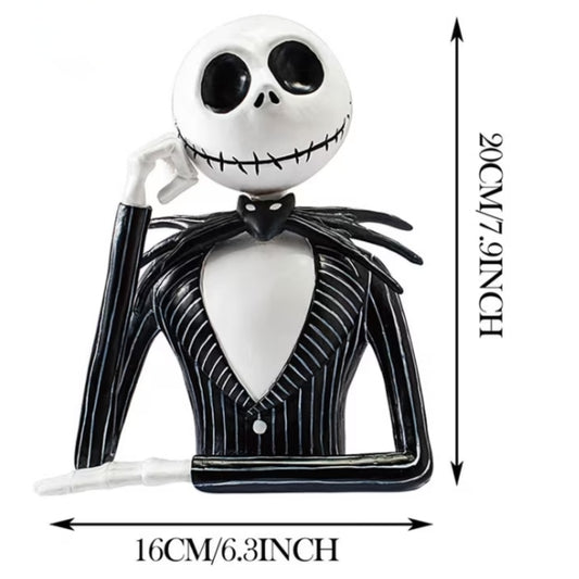 1 pc The NBC Jack Money Bank Figure Statue Disney Money Bank Bank Figure