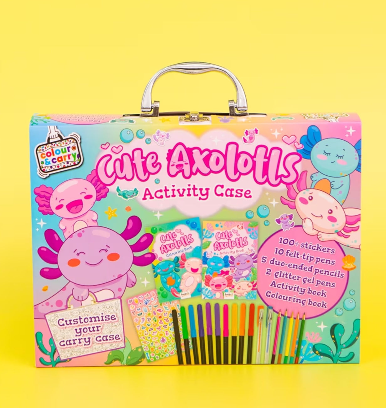 Cute Axolotl Activity Case