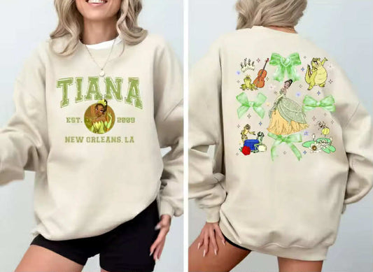 Tiana and Frog Sweatshirt