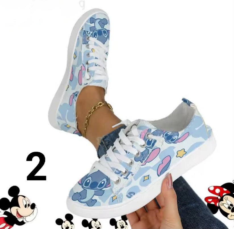 Disney Print Casual Flats
