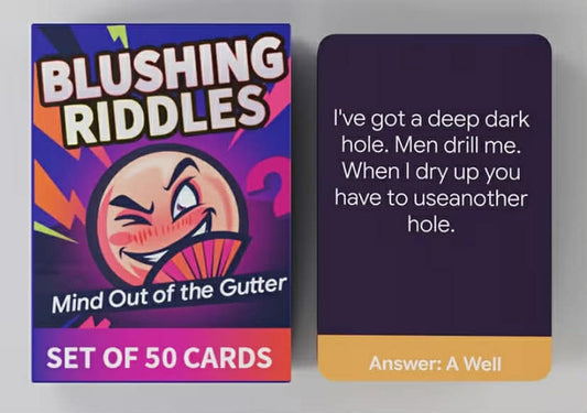 Humorous Funny Card Games, Table Games, Adult Interactive Guessing Games, Blushing Clues, Clean Answers, Party Parties, Camping