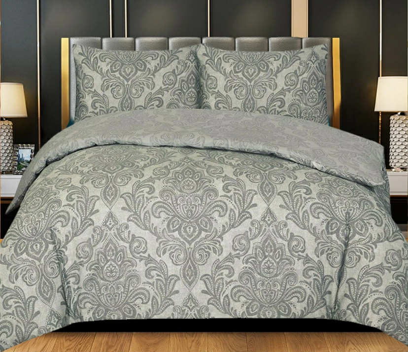 100% Rich Cotton Duvet Quilt Cover Bedding Set