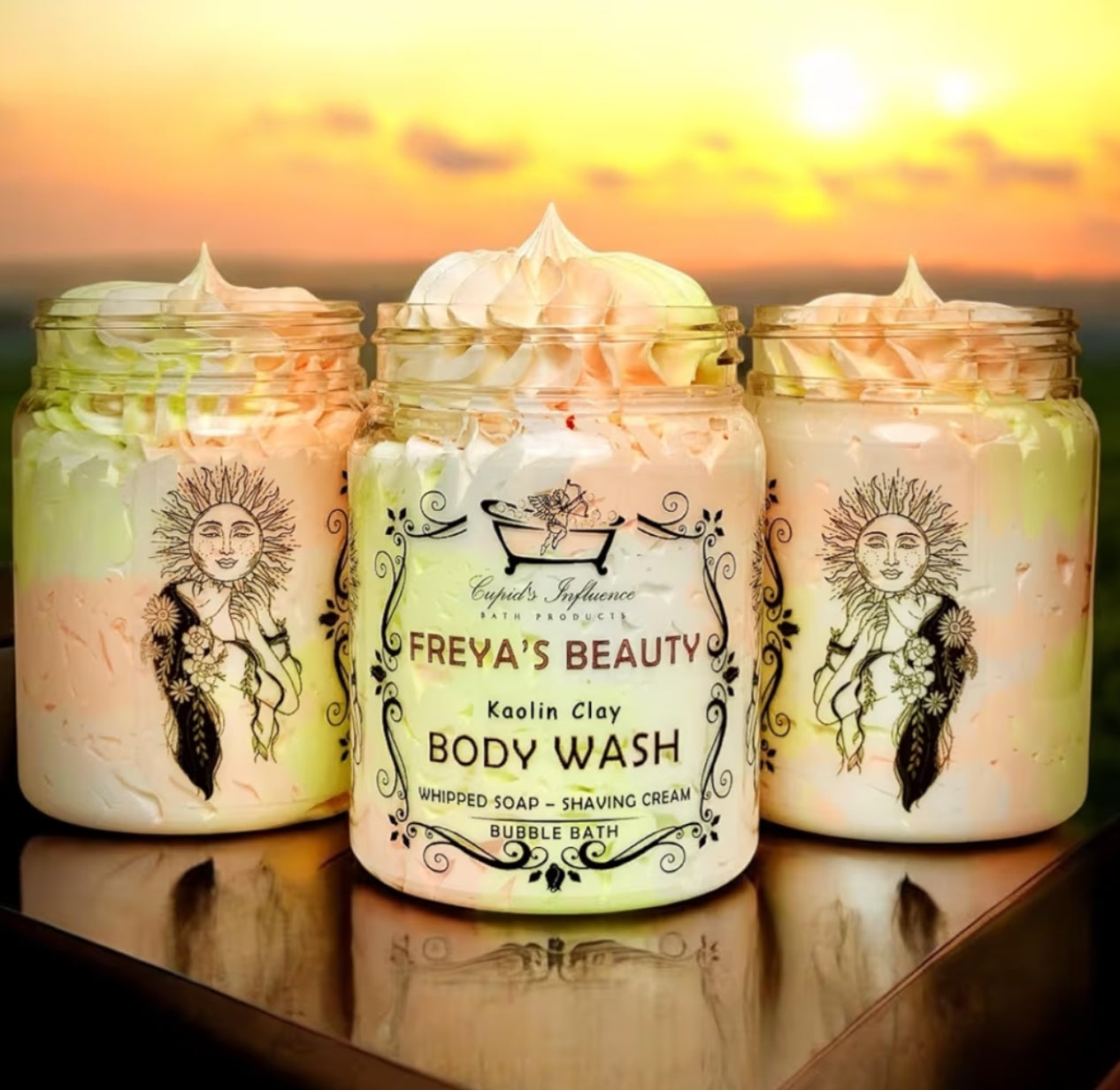 Freya's Beauty Whipped Soap,  180gr Luxurious Body Wash