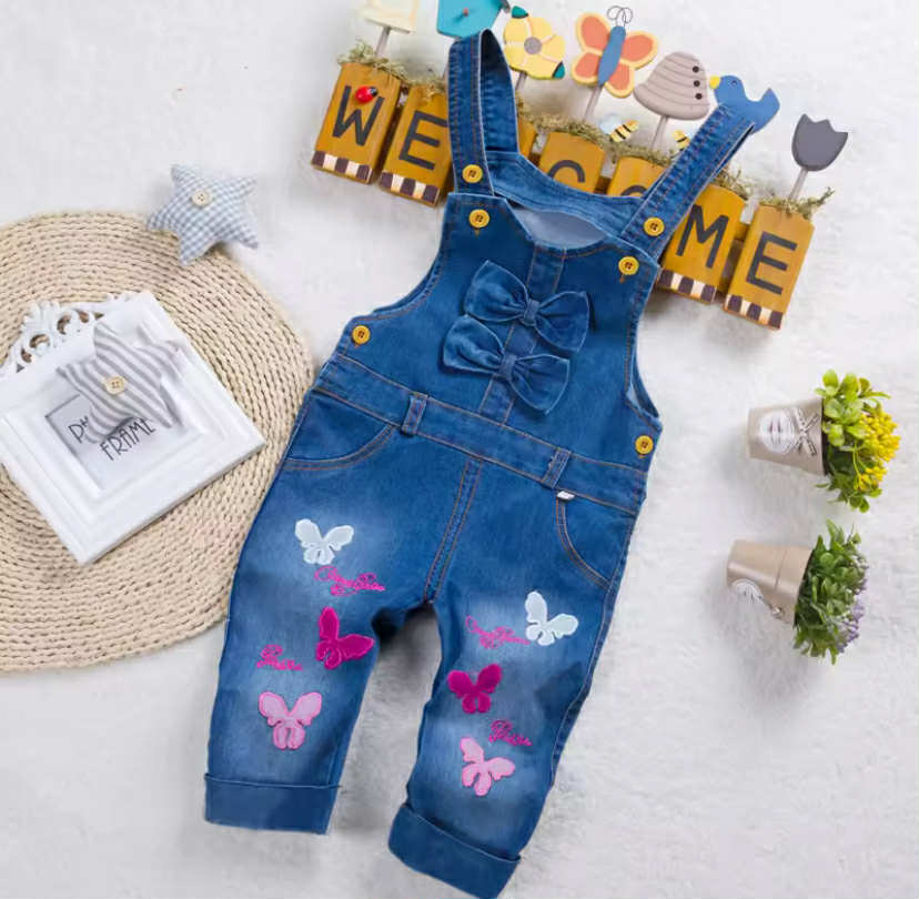 Baby Girls Overalls