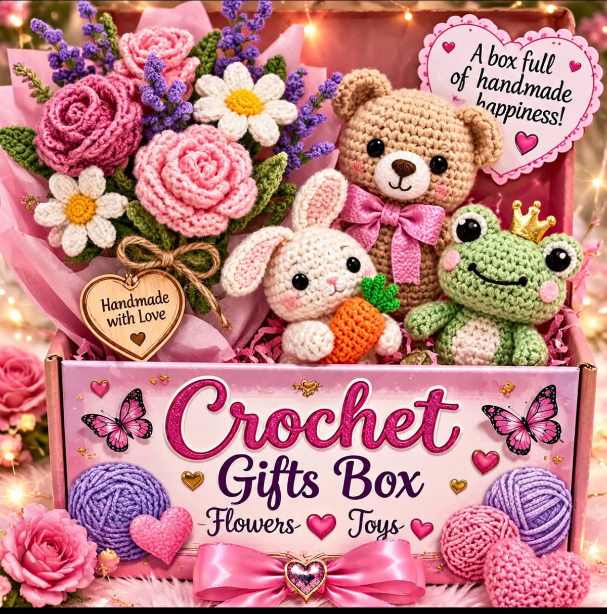 🌸🧶 The Crochet Gifts Mystery Box  🧶🌸