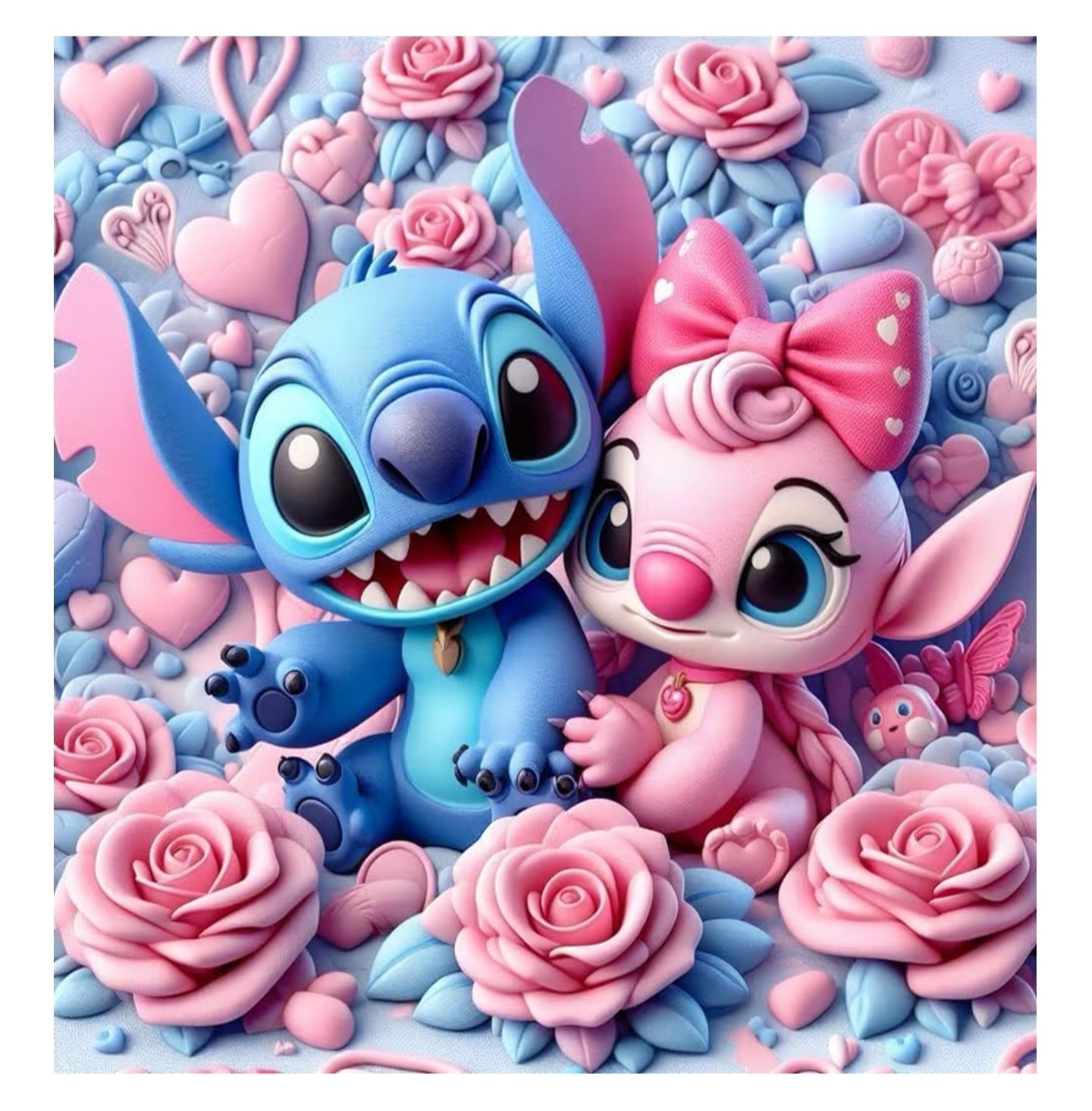Diamond Painting Kits for Adults 5D Diamond Art Kits, 30x30cm  DIY, Stitch