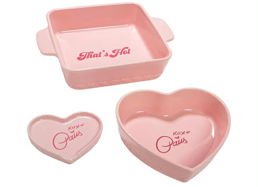 Paris Hilton 3pc Ceramic Baker Set PK