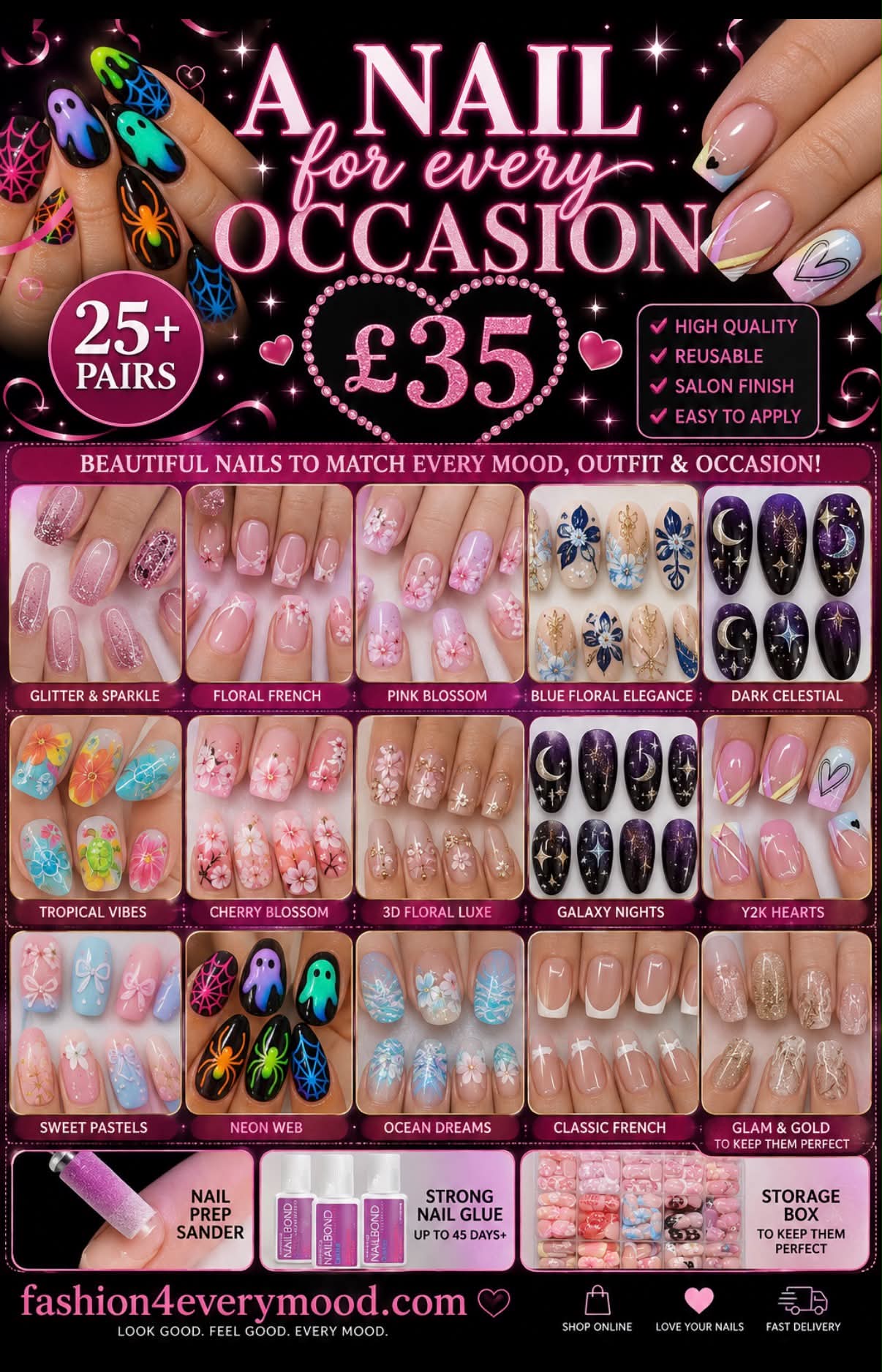 A nail for every occasion bundle