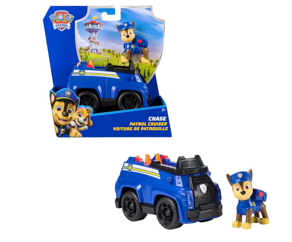 Paw Patrol Chase’s Police Cruiser Toy Car & Action Figure