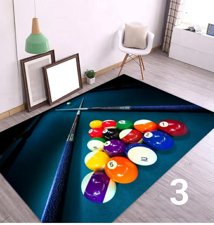 Green Grass Soccer Field Boys Bedroom Rug, 60x110cm, Football Court Sports Enthusiasts Floor Rugs, Machine Washable Foldable No Crease Absorbent Carpet for Nursery Dorm Family

60x110