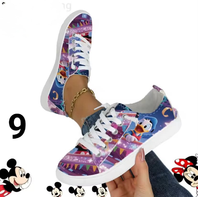 Disney Print Casual Flats