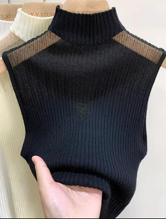 Mesh Knitted Top Women 

One size