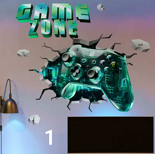 Game Wall Stickers 3D