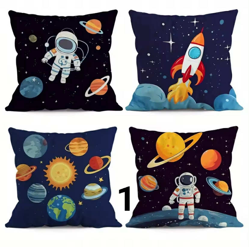 X4 Colorful Game Controllers pillow case
