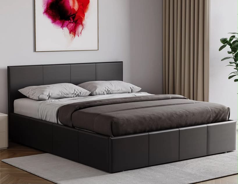 Wilna Upholstered Ottoman Bed, UKFR Certified

King