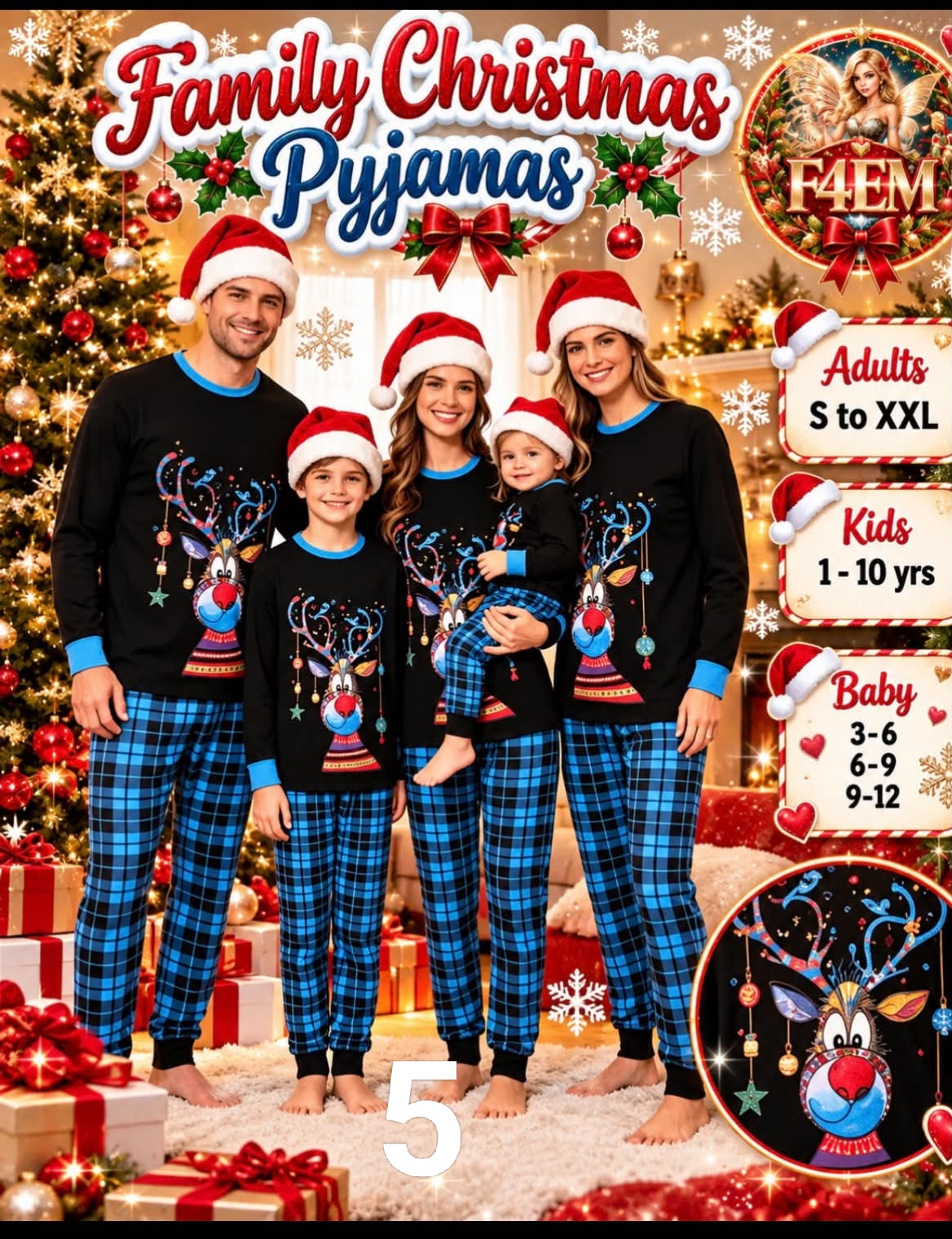 🎄 Family Christmas Pyjamas 🎄

(Baby's)