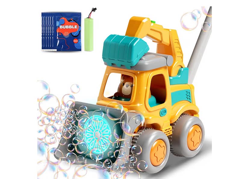 Bubble Machine for Kids,Bubble Lawn Mower for Toddlers 1-3