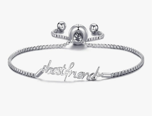 Best Friend Bracelet Created with Zircondia® Crystals