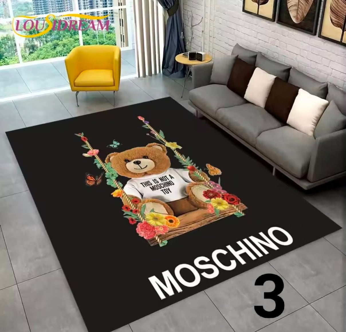 Floor Mat Retro Multiple Choice