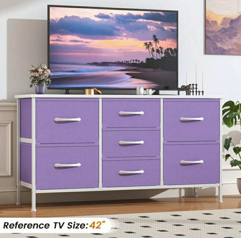 Large 7-Drawer Dresser, Chest Of Drawers