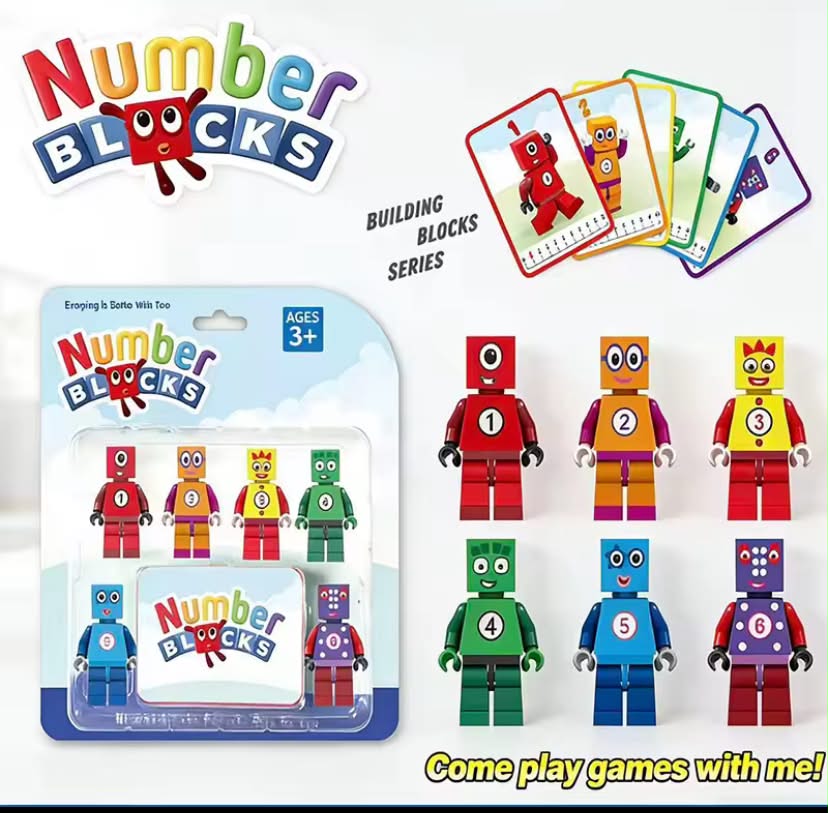 Numberblocks Assembly Model Toys