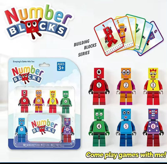 Numberblocks Assembly Model Toys