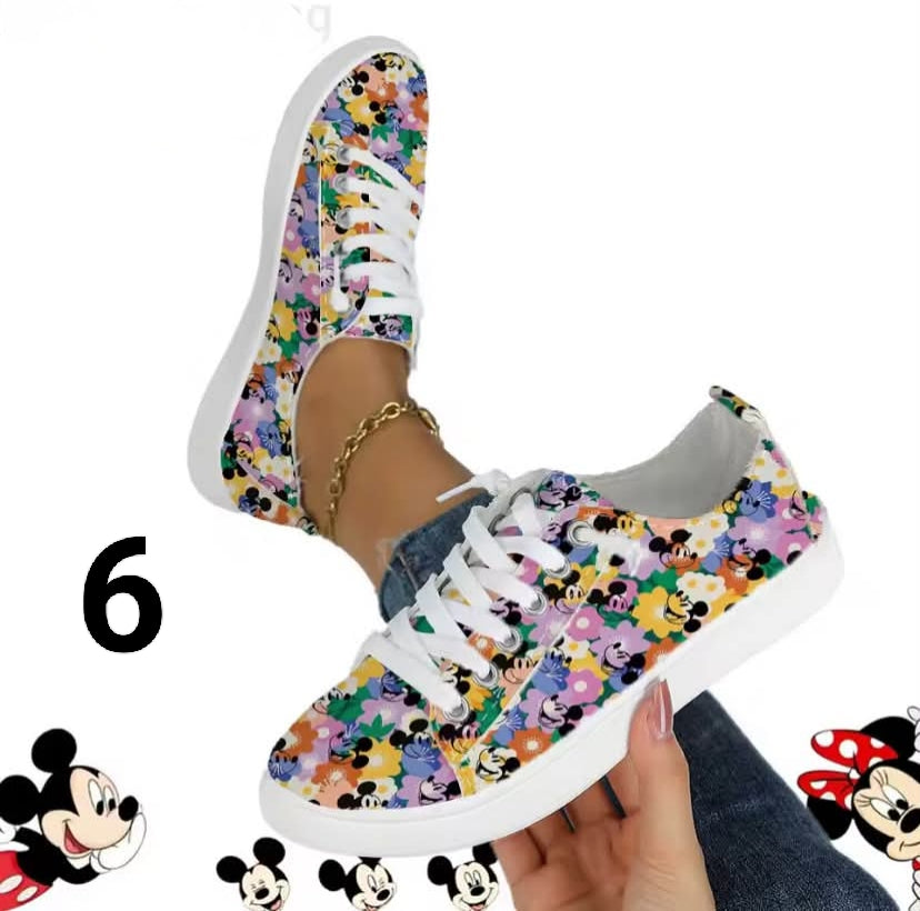 Disney Print Casual Flats