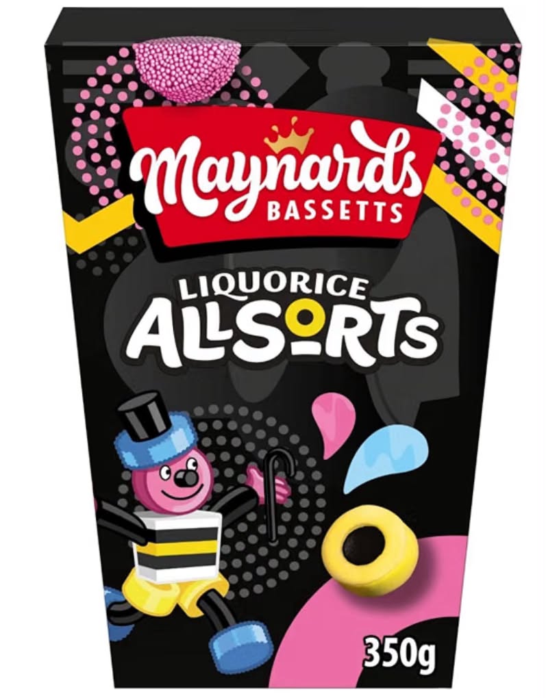 Maynards Bassetts Sweets, Fruity Flavours, 350 g