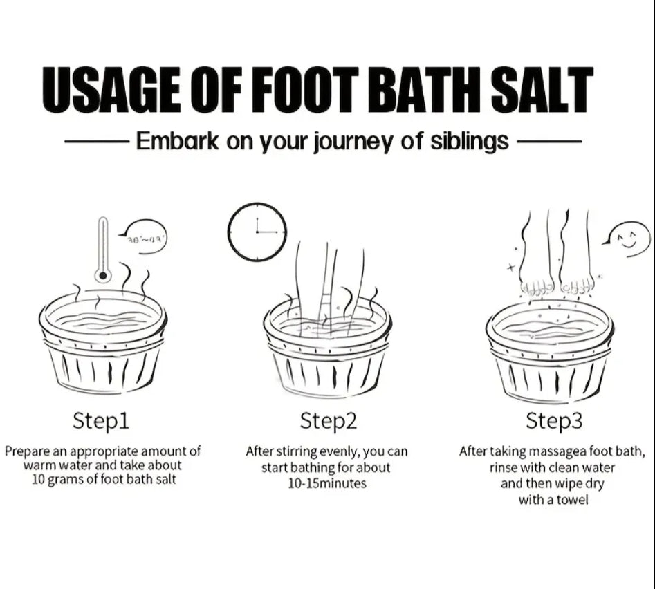 Sakura Foot Bath Salt, Sponge Texture, Deep Cleansing And Moisturizing Bath Bomb, Soothes And Moisturizes Dry Skin, Extracts Fresh Cherry Blossom Essence, Foot, Bubble Foot Bath, Foot Salt Bath, with Delicate Foot Bath Salt Particles